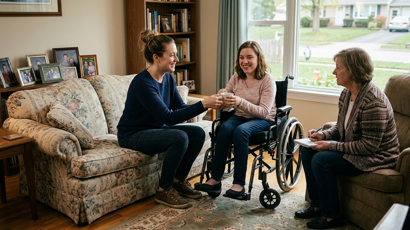 Featured image for “In Home Care for Adults with Cerebral Palsy That Feels Like Family”